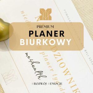 Premium planer biurkowy - niedatowany, tygodniowy (duży format, biuwar)